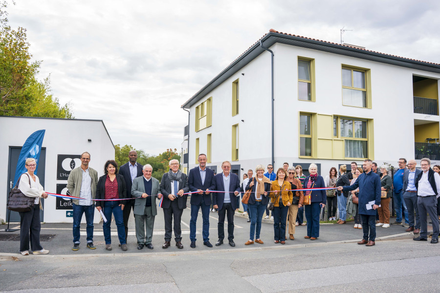 Inauguration de la résidence LEIKORA à Bayonne : reportage photo pour AEDIFIM