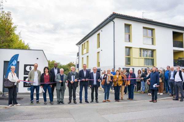 Inauguration de la résidence LEIKORA à Bayonne : reportage photo pour AEDIFIM