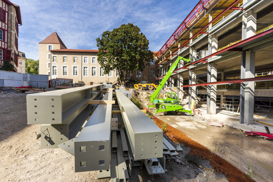 Suivi de chantier de la Médiathèque de Bayonne