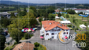 Photographies Aériennes du Centre de séjour permanent Domaine de Camieta à Urrugne