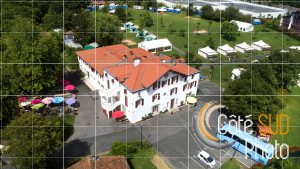Photographies Aériennes du Centre de séjour permanent Domaine de Camieta à Urrugne
